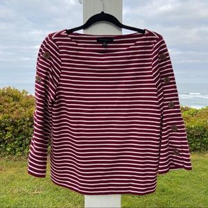 Bananna Republic Striped Shirt M🔴